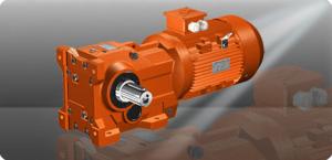 WK series helical bevel gear reducer